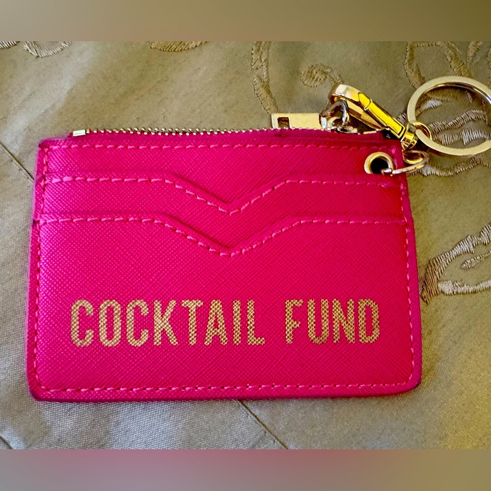 Pink Coin/Credit Card Holder